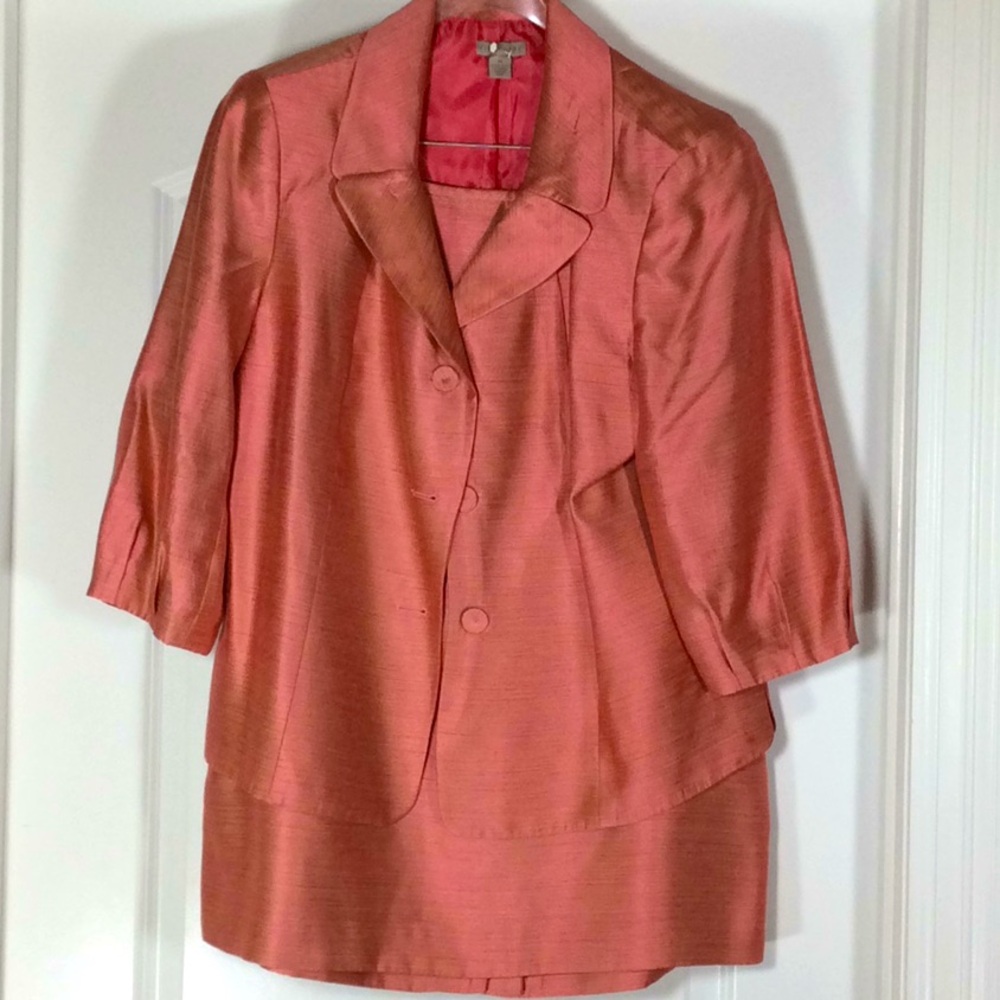 Blazer & Skirt Suit Set